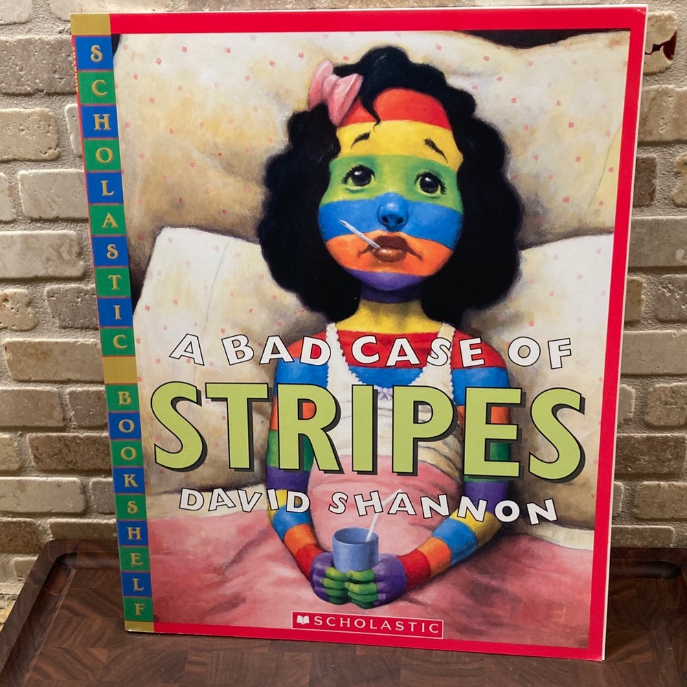 Scholastic Paperback A Bad Case of Stripes Book